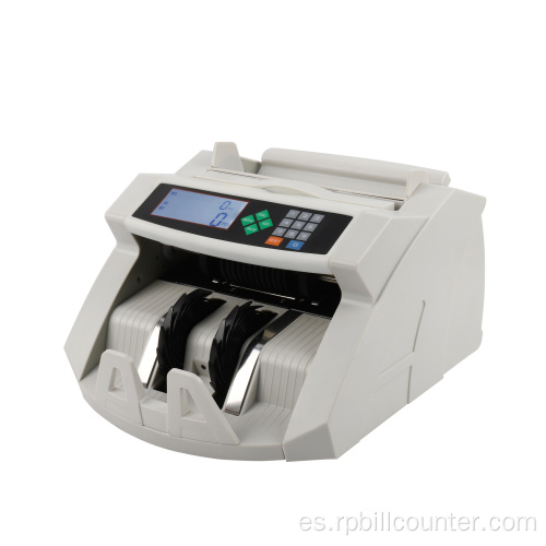 Máquina contadora de billetes en efectivo con dinero confiable LCD